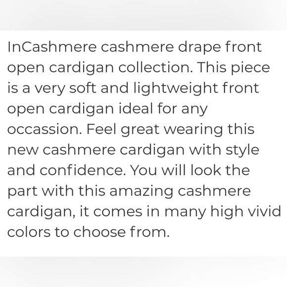 In Cashmere Open Cardigan - Picture 8 of 15